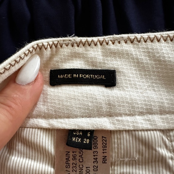 Massimo Dutti 100% Linen Tapered Trousers – Size USA 6 / EUR 38 - Picture 12 of 13